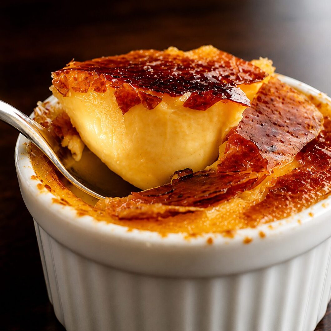 creamy, sweet, and fruity. This Mango Cardamom creme brulee is amazing.