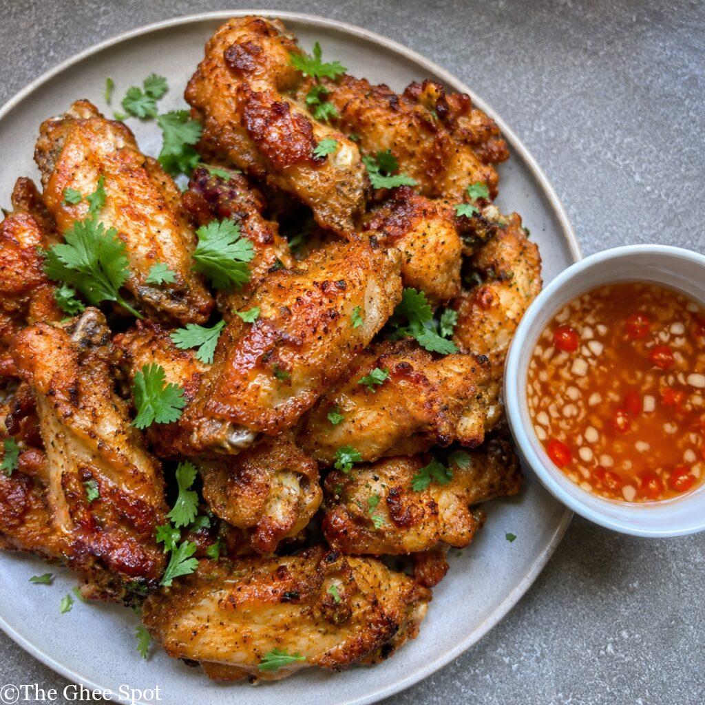 The perfect fusion of Punjabi and Vietnamese flavors in one crispy chicken wing.