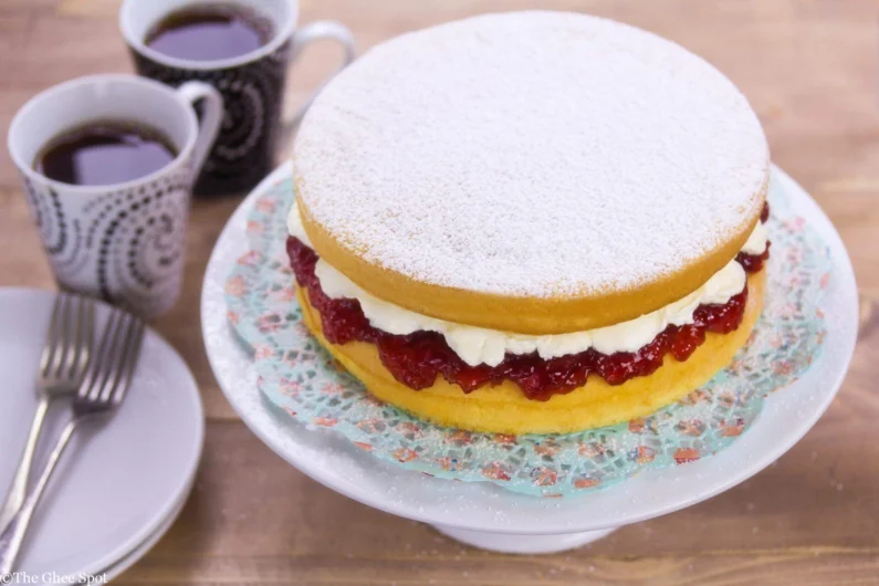 Almond Cardamom Victoria Sandwich
