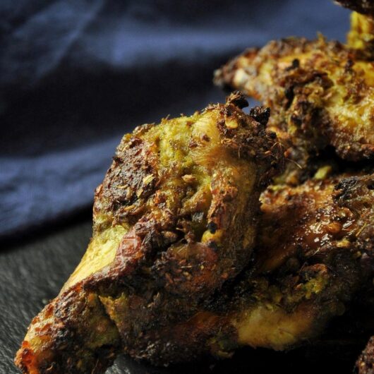 Punjabi style chicken wings.