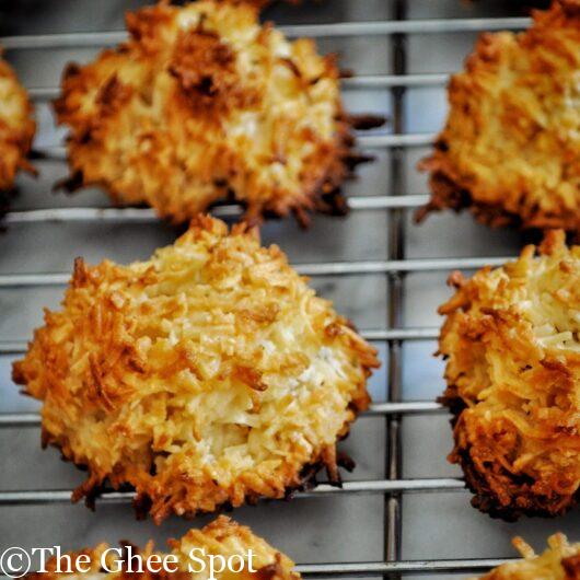 Coconut and condensed milk baked together for one perfect cookie