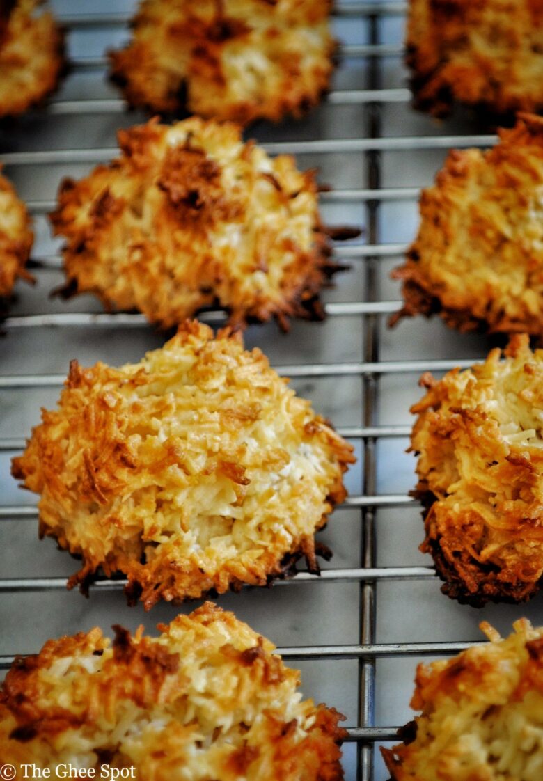 Coconut and condensed milk baked together for one perfect cookie