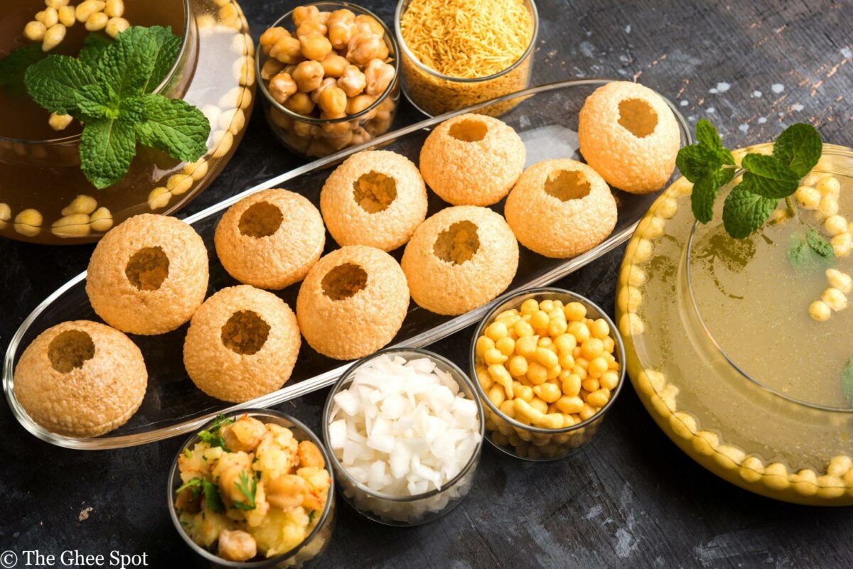 Pani Puri is the best Indian street food you could ask for.