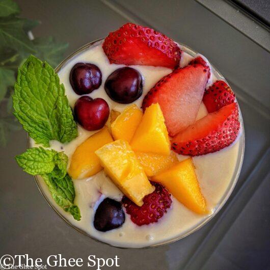 Decadent, light, and creamy custard. The perfect dessert.