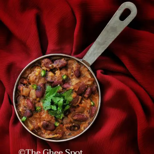 This authentic rajma recipe is the perfect Punjabi comfort food. It's easy to make, stores well, and is delicious.