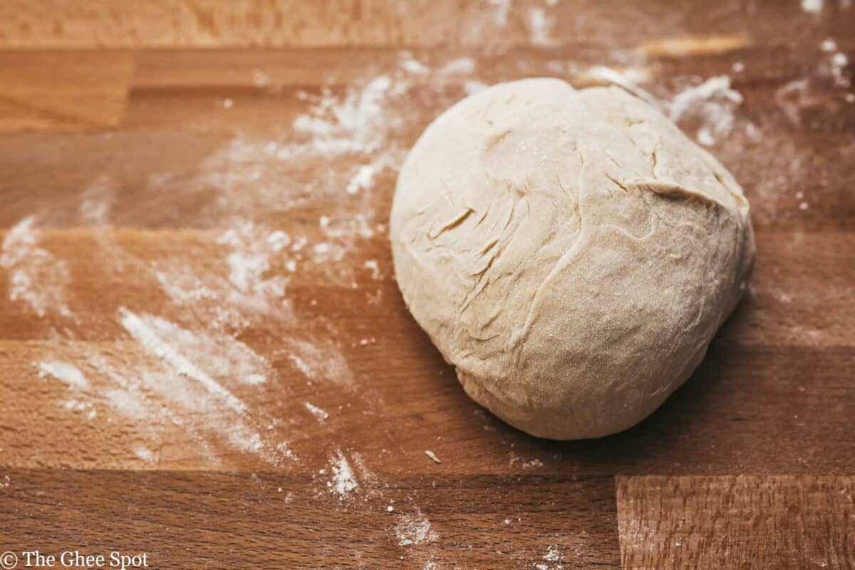 homemade hard wheat dough