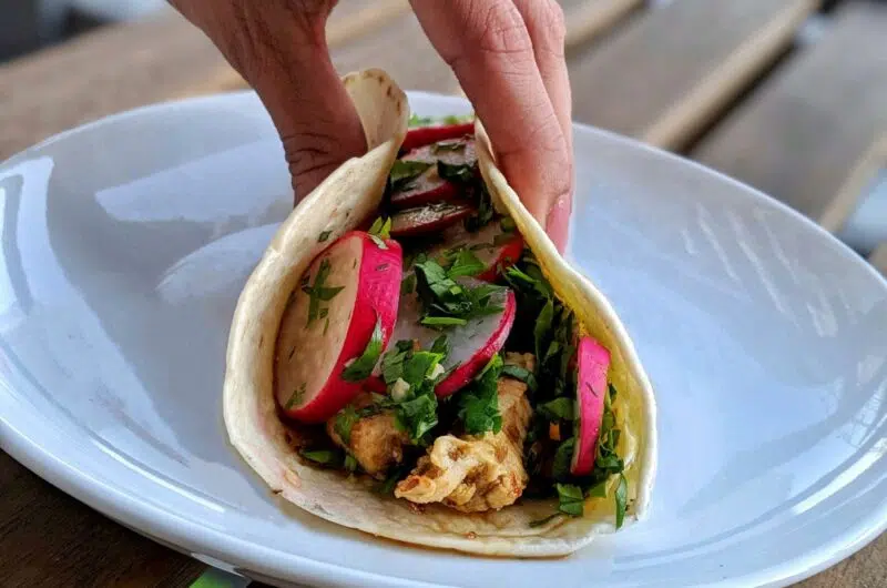 Cumin Chicken Tacos