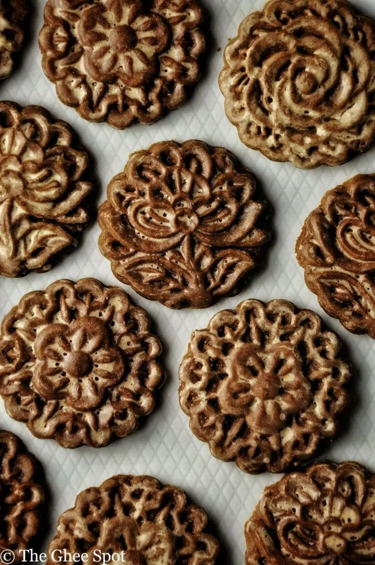 Gingerbread Cookies w/Rum Glaze
