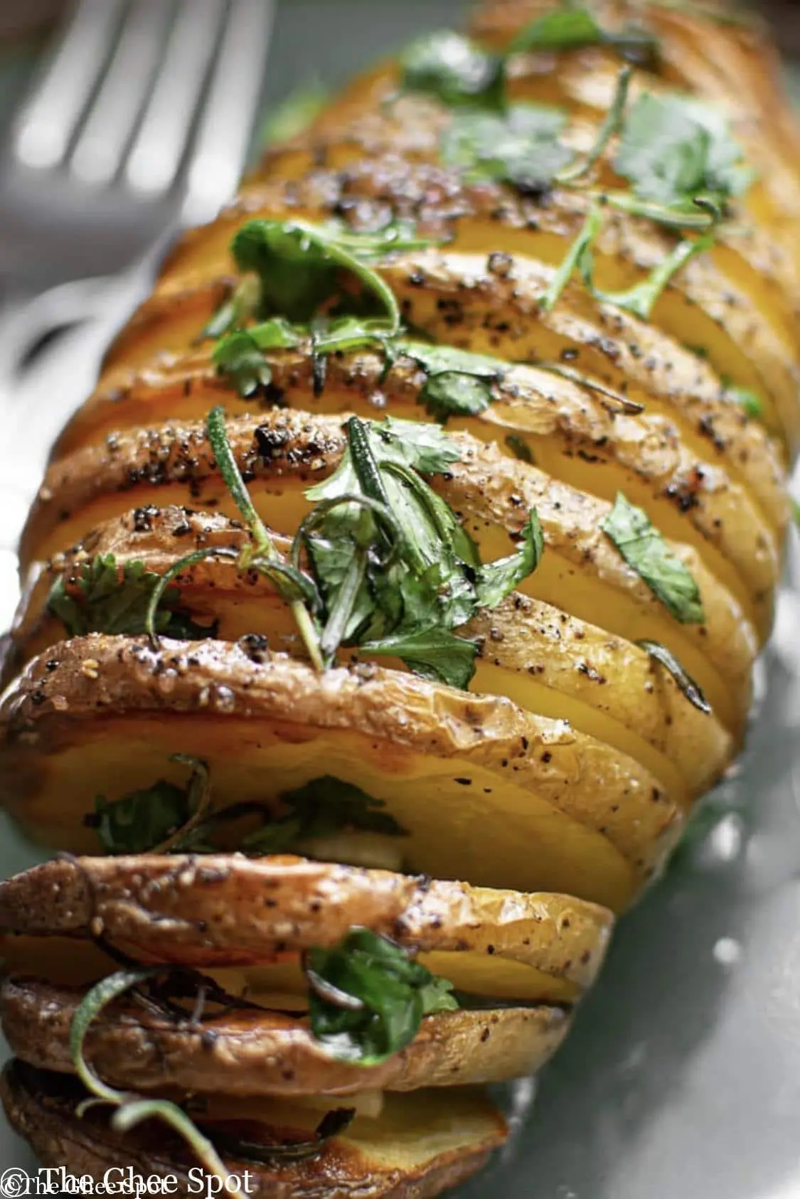 Cumin Hasselback Potatoes