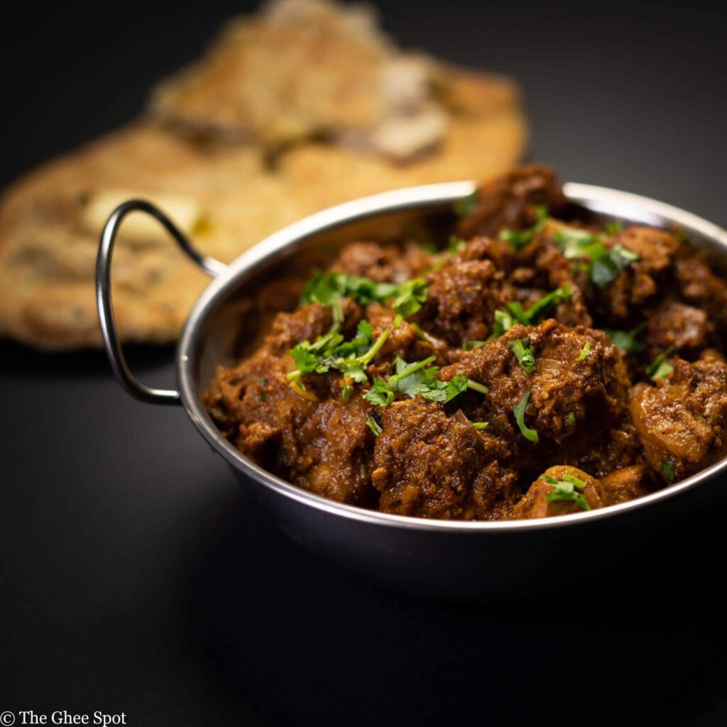 Dry Curried Lamb
