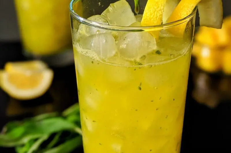 Pineapple Basil Lemonade
