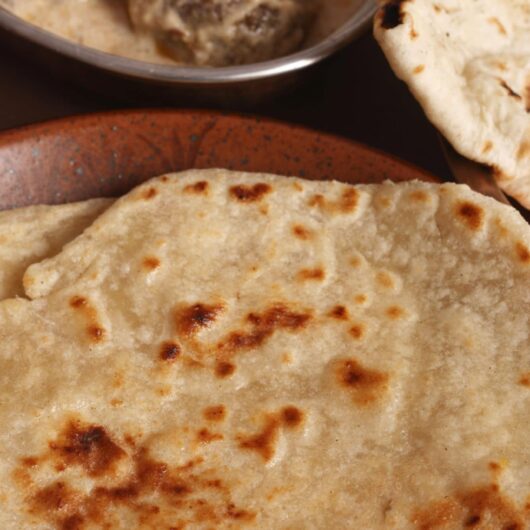 Traditional Punjabi Plain Parantha