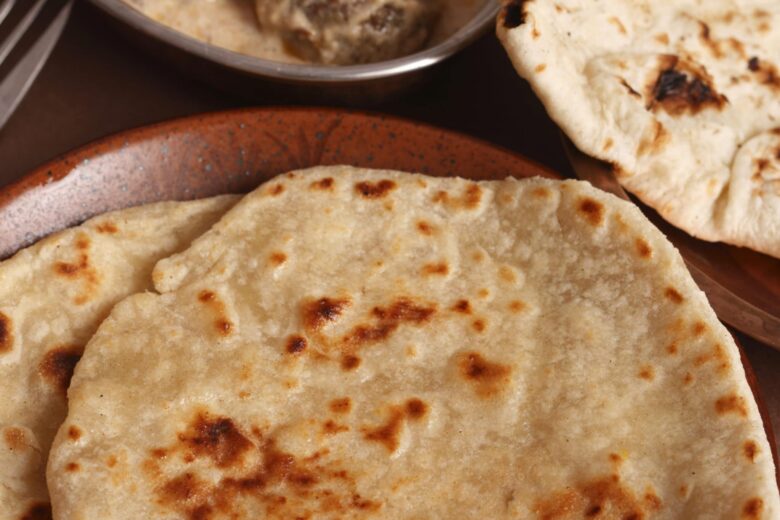 Traditional Punjabi Plain Parantha