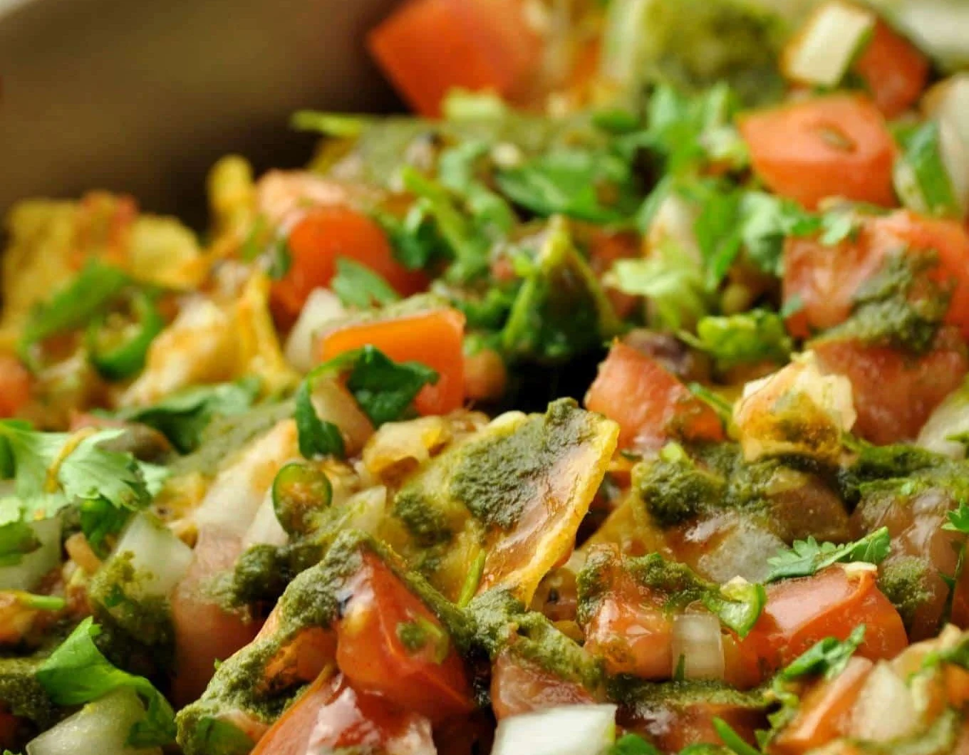 Chole Nachos