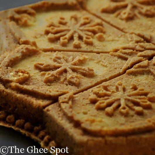 Delicious sweet, crisp, and scented with cardamom, this cardamom shortbread is easy and delicious.