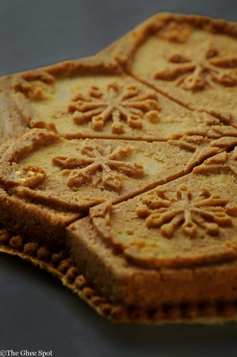 Delicious sweet, crisp, and scented with cardamom, this cardamom shortbread is easy and delicious.