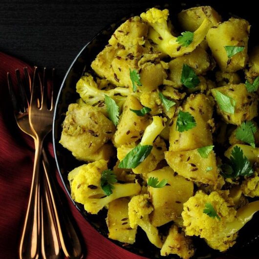 Aloo gobi main course