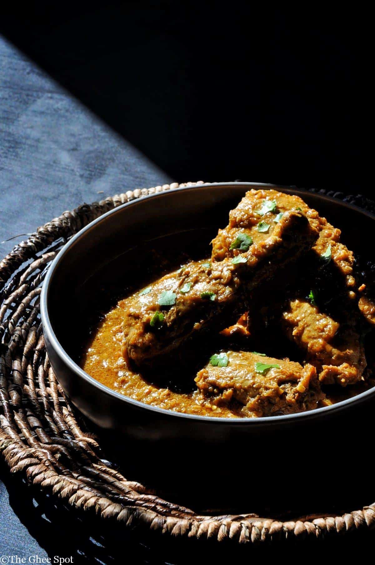 Savory and delicious slow cooked Punjabi Chicken Curry