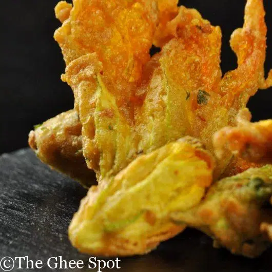  Zucchini Blossom Pakoras 