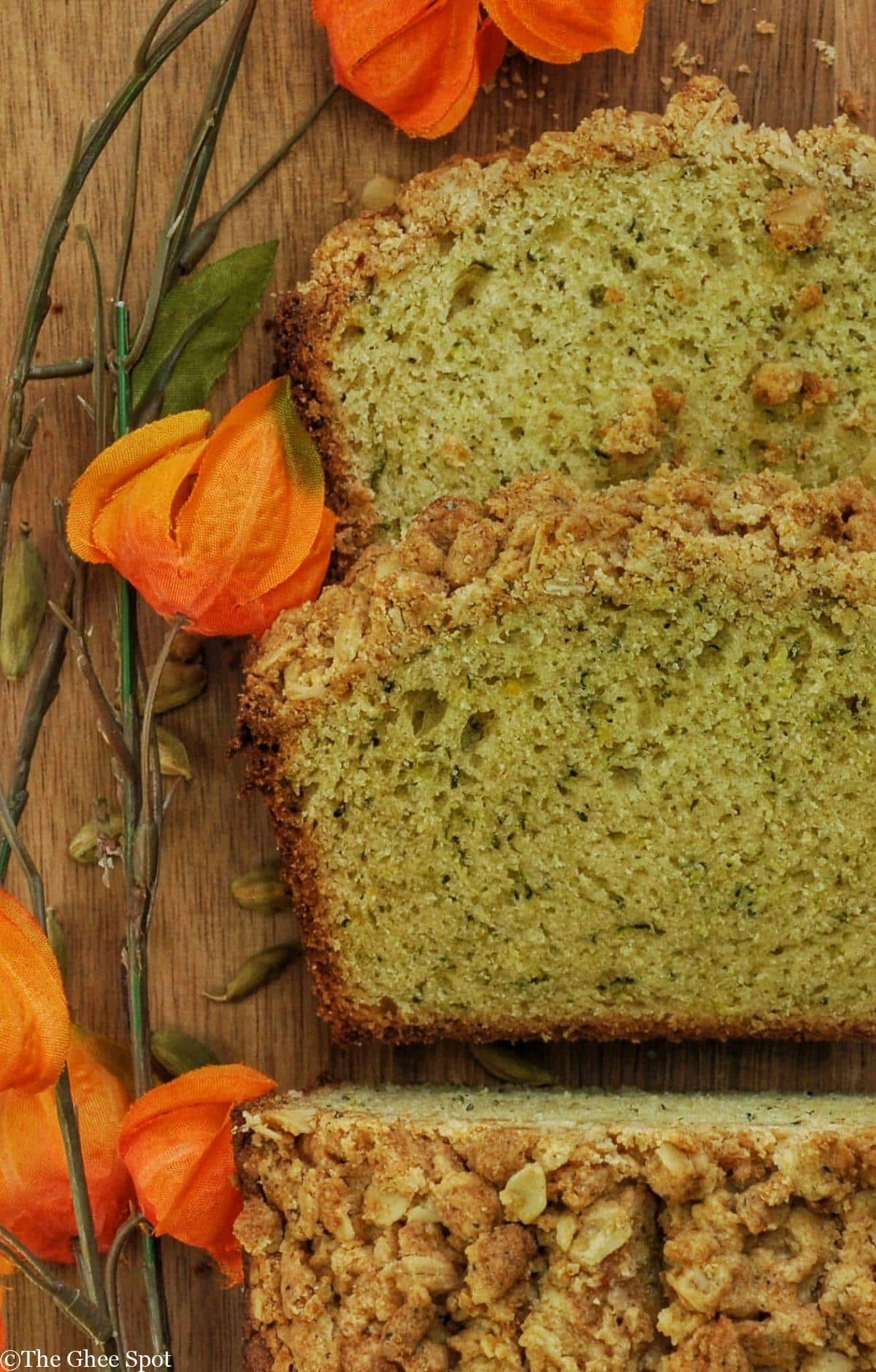 Sweet and flavorful zucchini bread