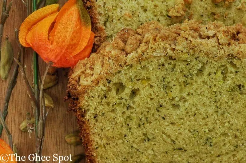 Ginger Cardamom Zucchini Bread