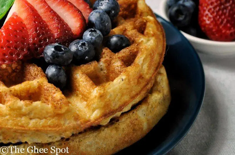 Yeasted Cardamom Waffles