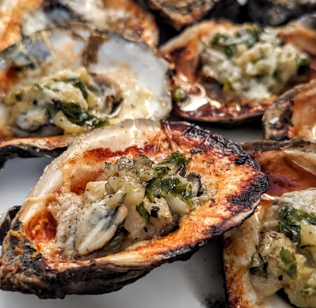Charbroiled Oysters
