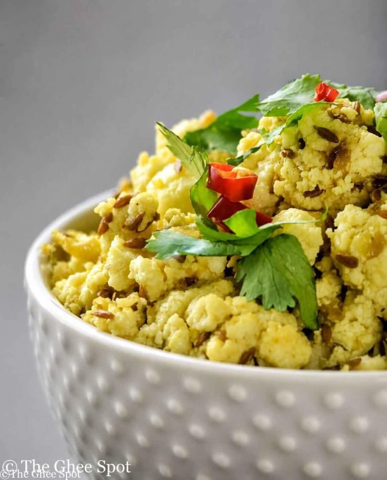 Savory paneer sauteed with onion, ginger, herbs, and spices.